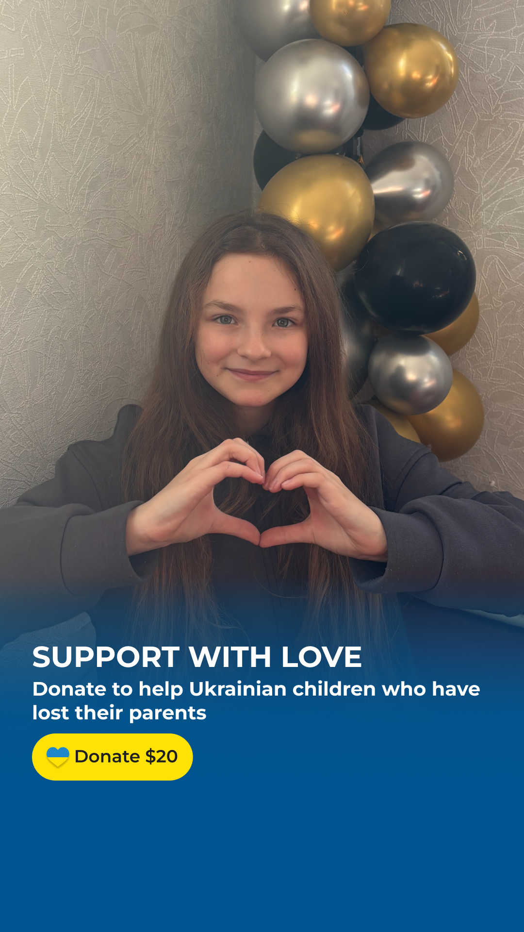Children of Heroes Facebook ad