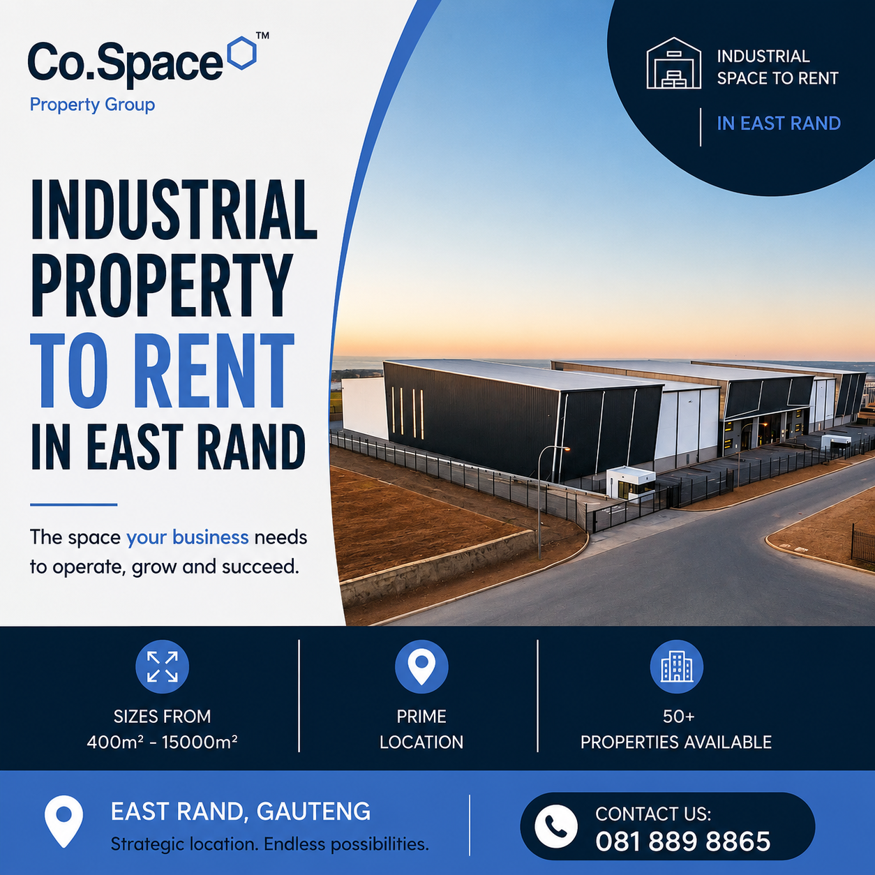 Co.Space Entrepreneur Village Facebook ad