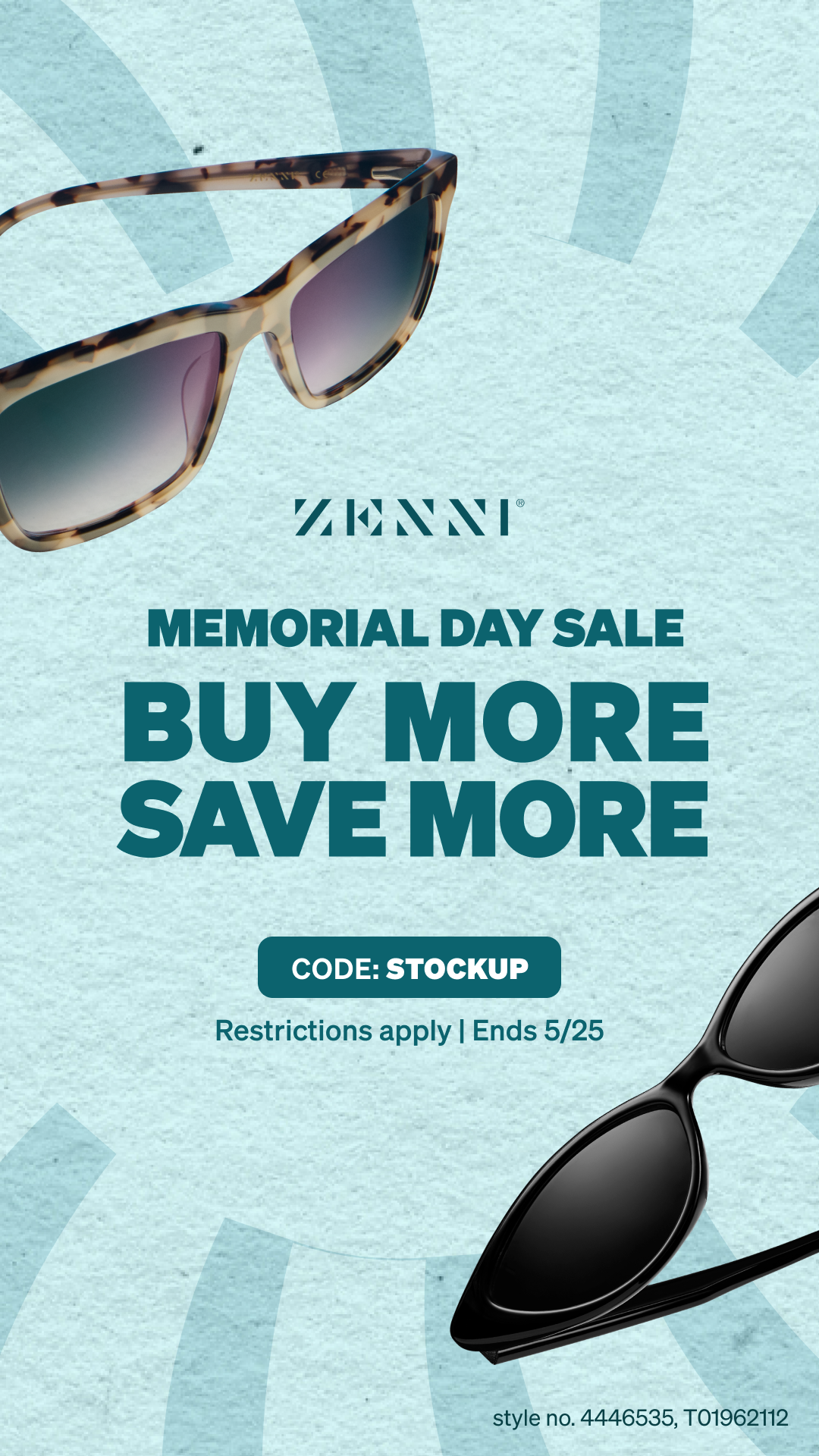 Zenni Optical Facebook ad