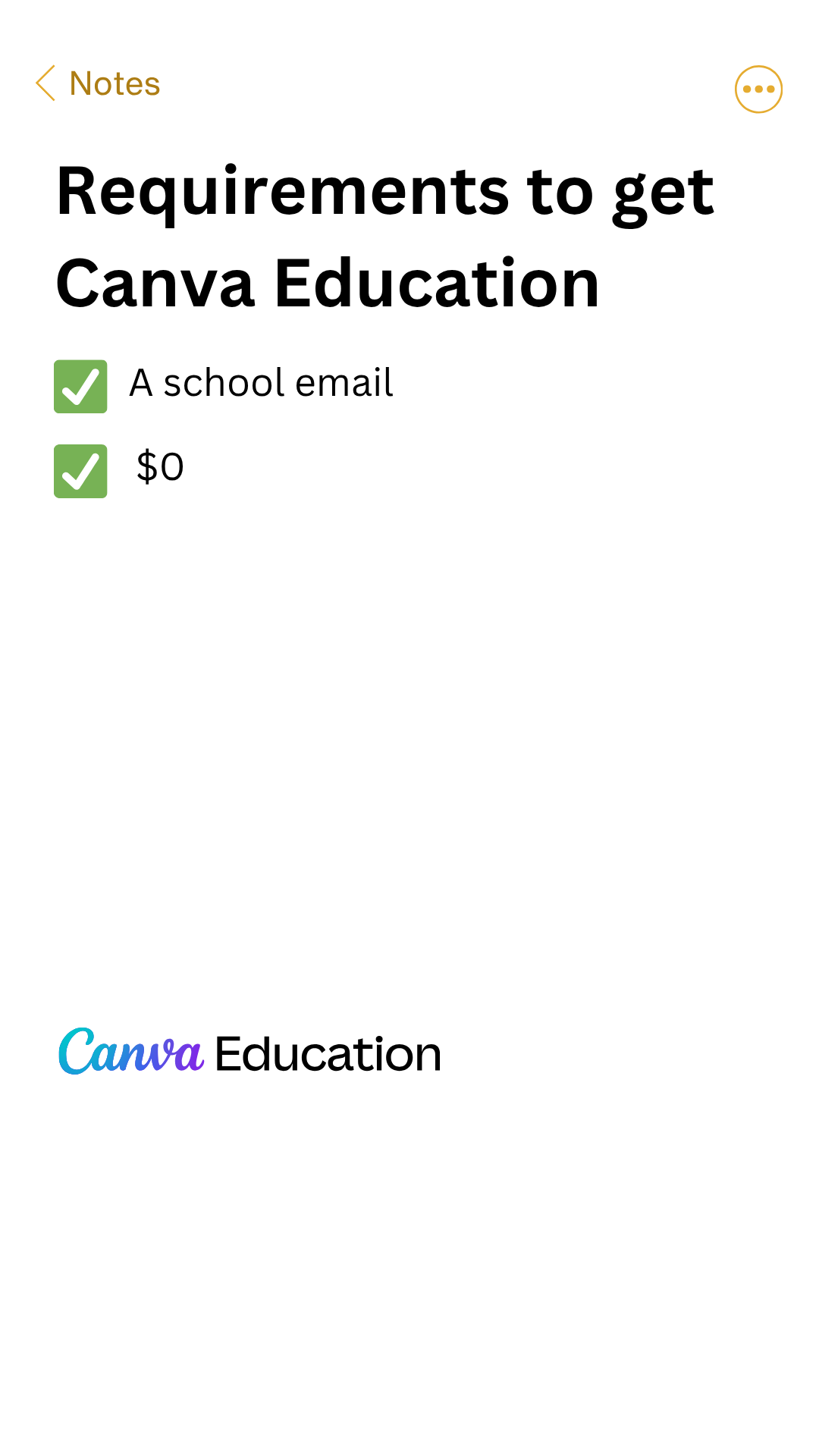 Canva Facebook ad