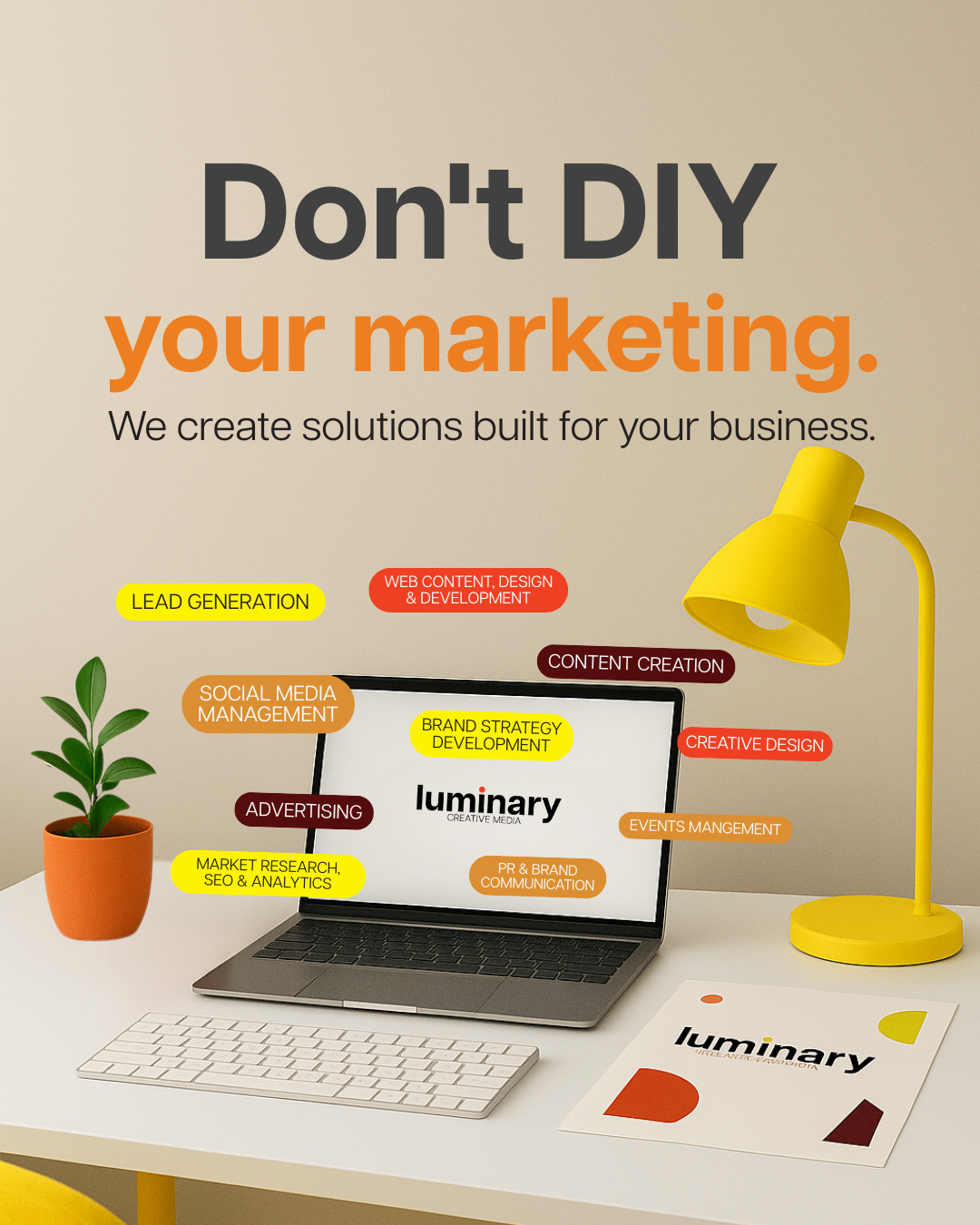 Luminary Creative Media Facebook ad