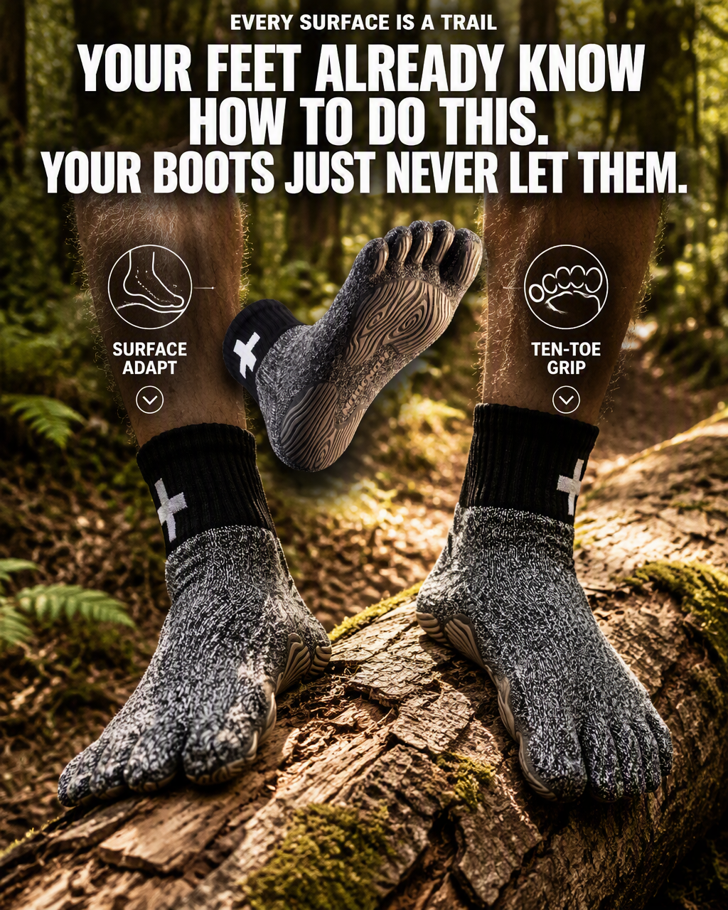 Konjoun Barefoot Facebook ad