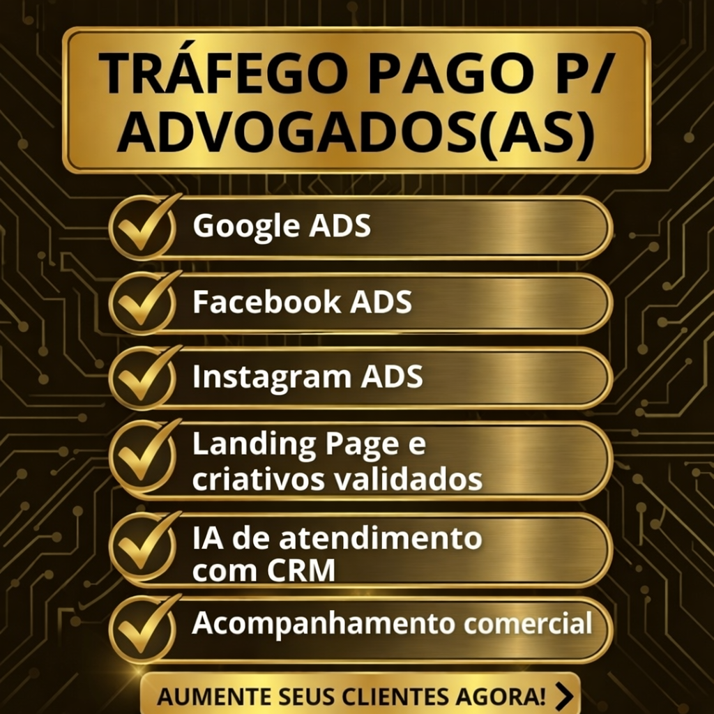 Advogado Lucrativo Facebook ad: Converse conosco