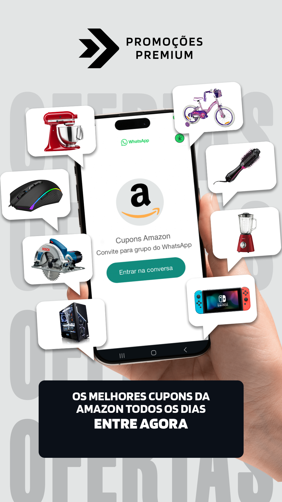 Promoções Premium Facebook ad