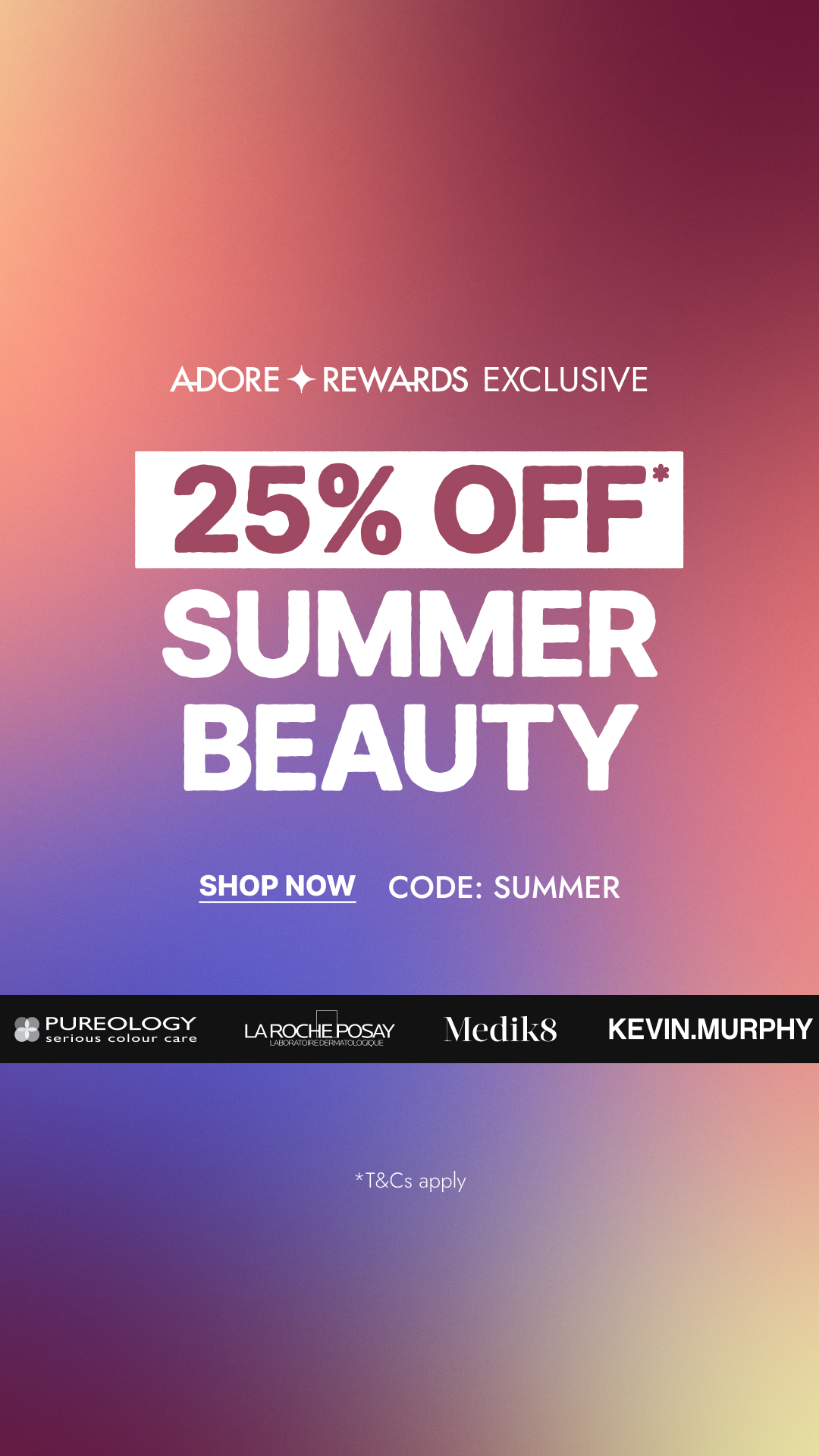 Adore Beauty Facebook ad