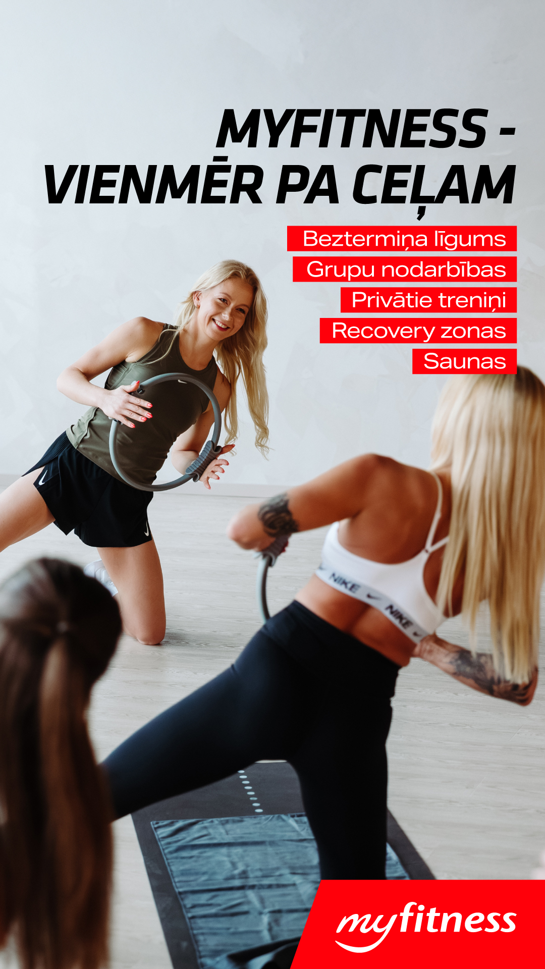 MyFitness Latvia Facebook ad from Apr 2, 2026