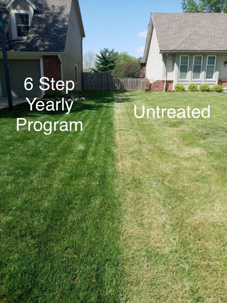 Riverbirch Lawn Care Facebook ad: Sign up now for your 2026 lawn care…