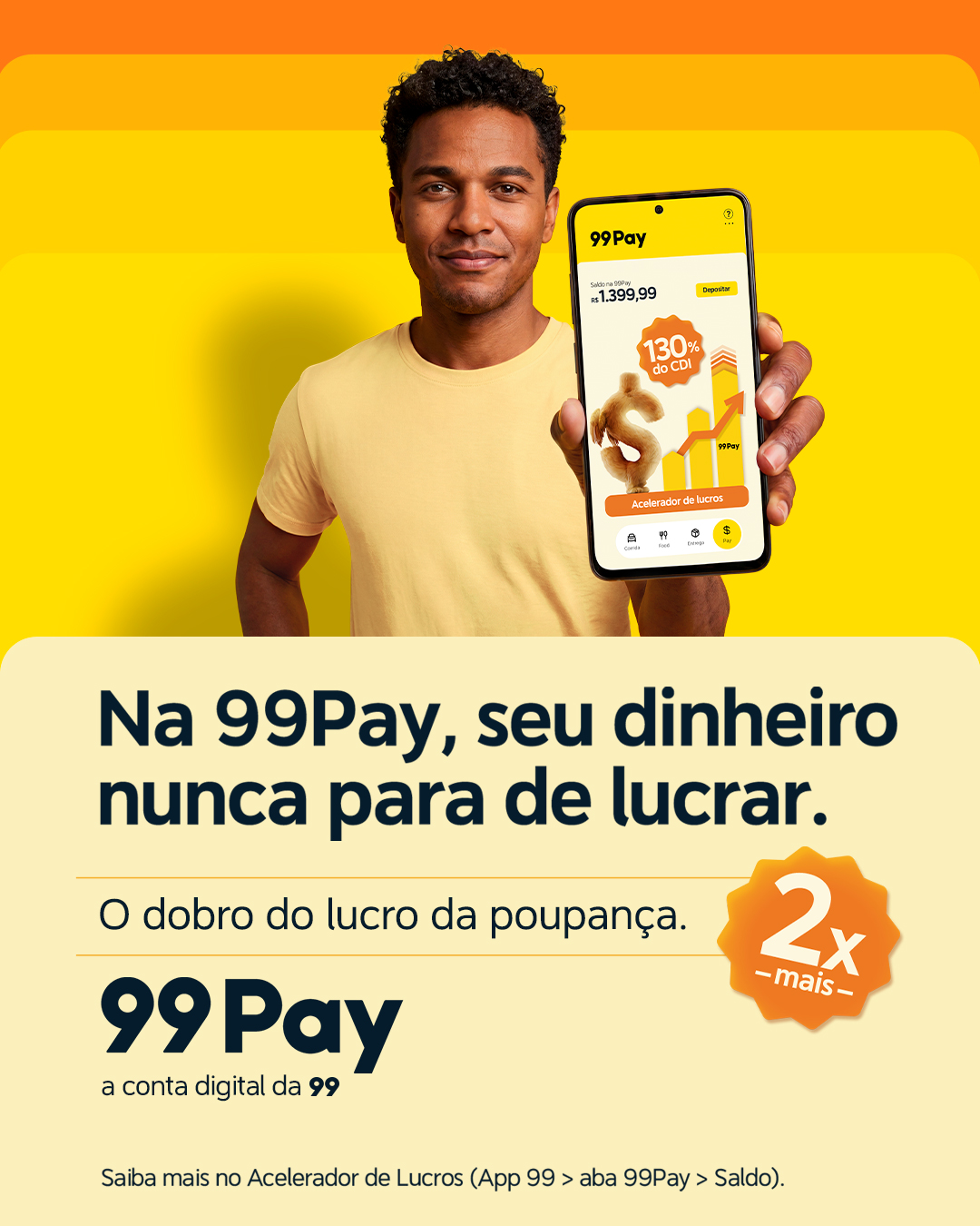 99Pay Facebook ad from Aug 11, 2026