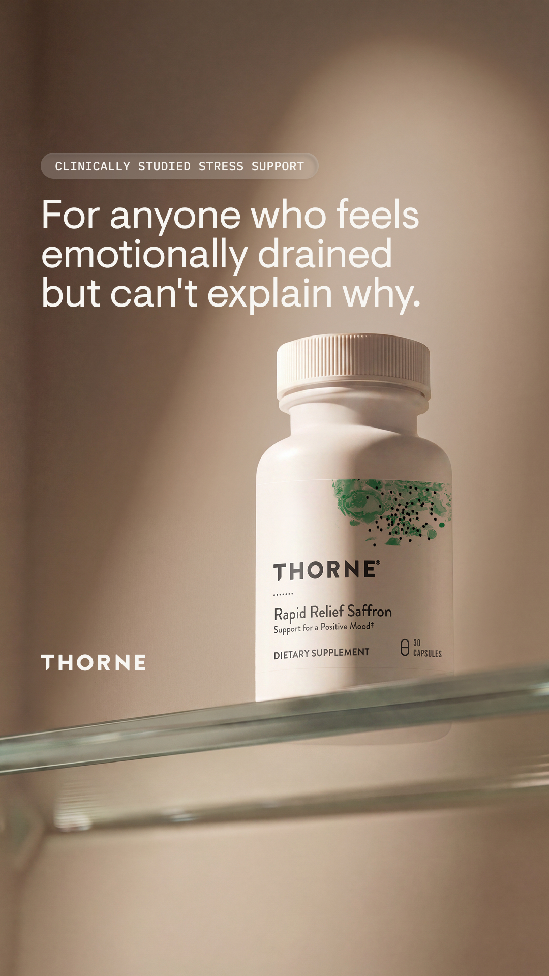Thorne Facebook ad