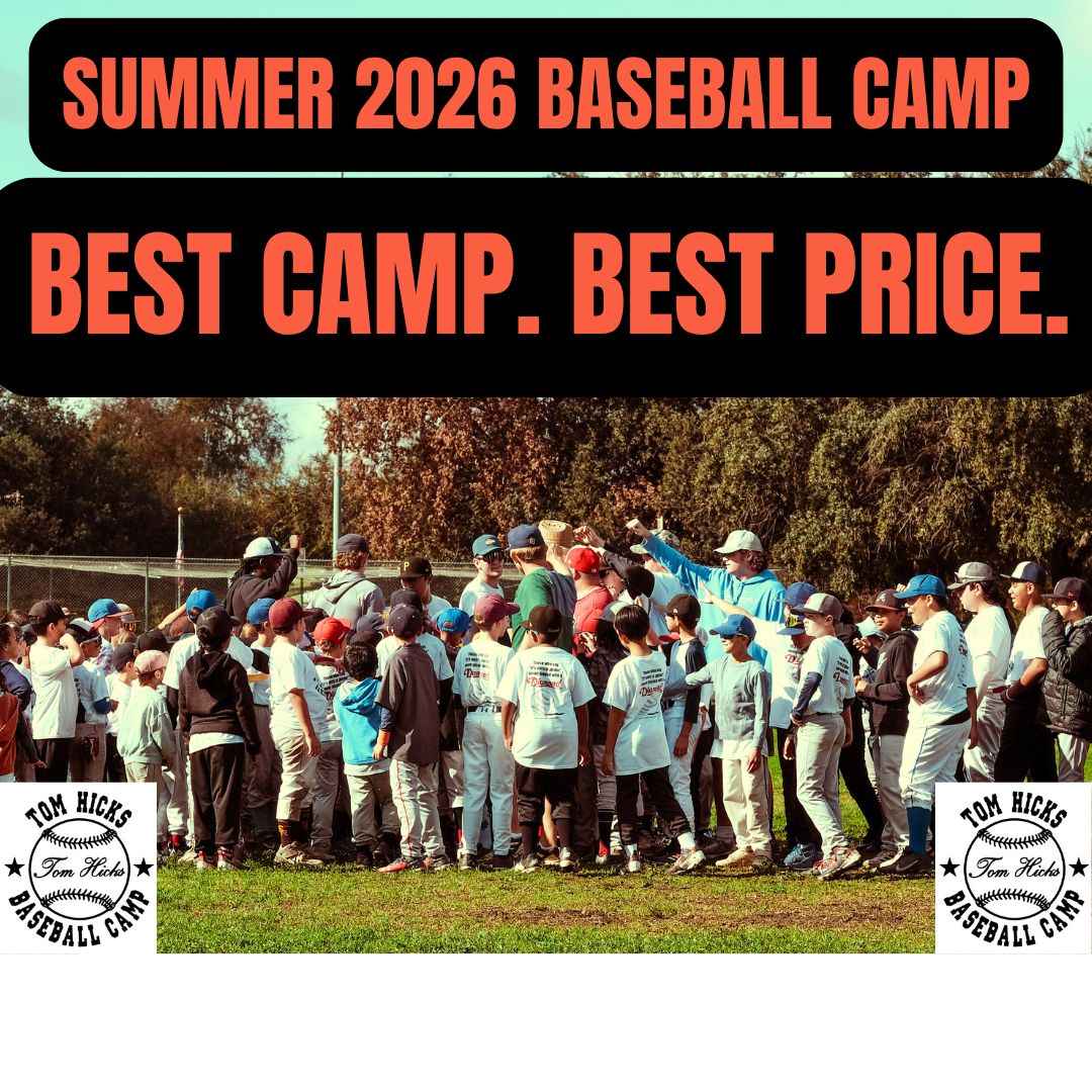 Tom Hicks Baseball Camps Facebook ad: HOME | Tom Hicks Baseball Camp | Long Beach