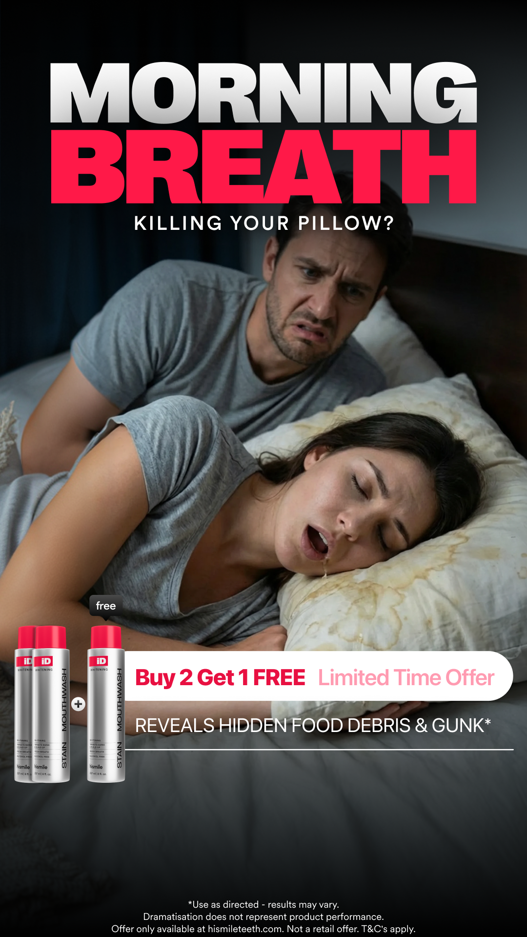 Hismile Facebook ad