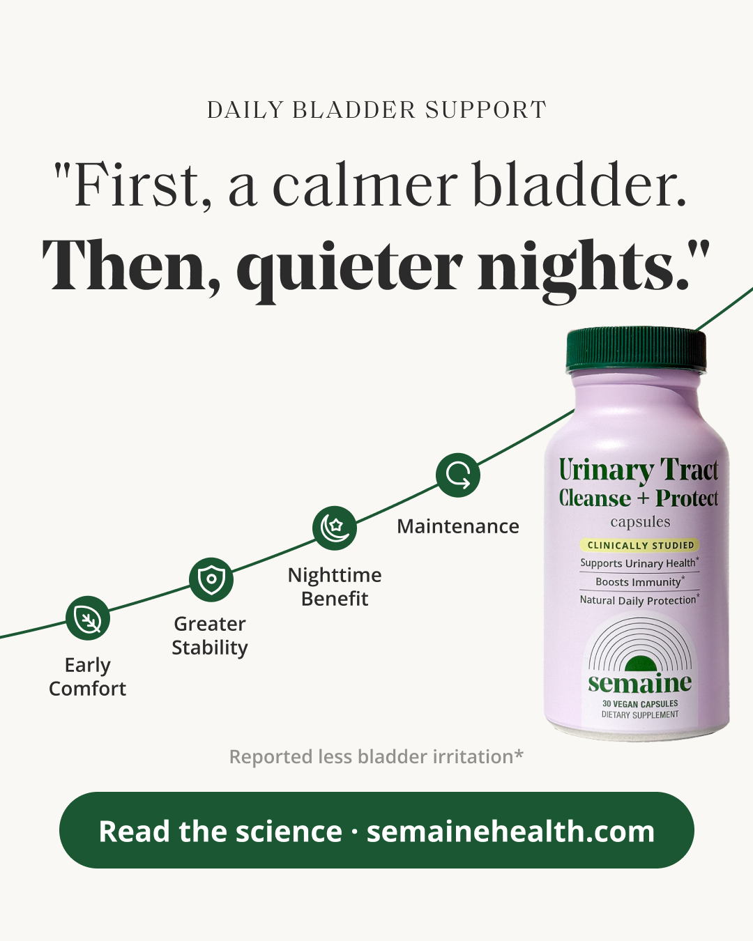 Semaine Health Facebook ad: A Quieter Signal at Night