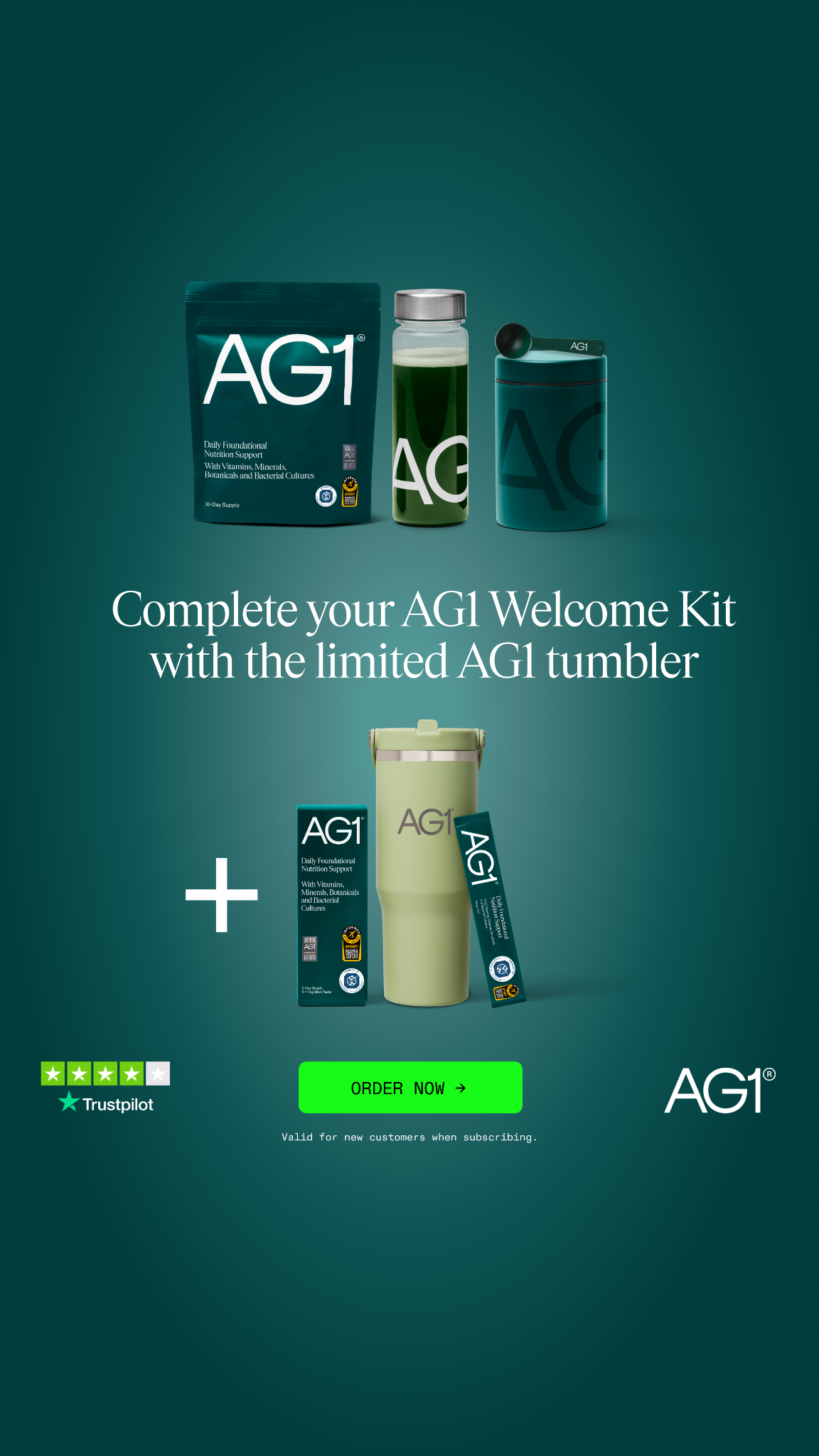 AG1 by Athletic Greens Facebook ad