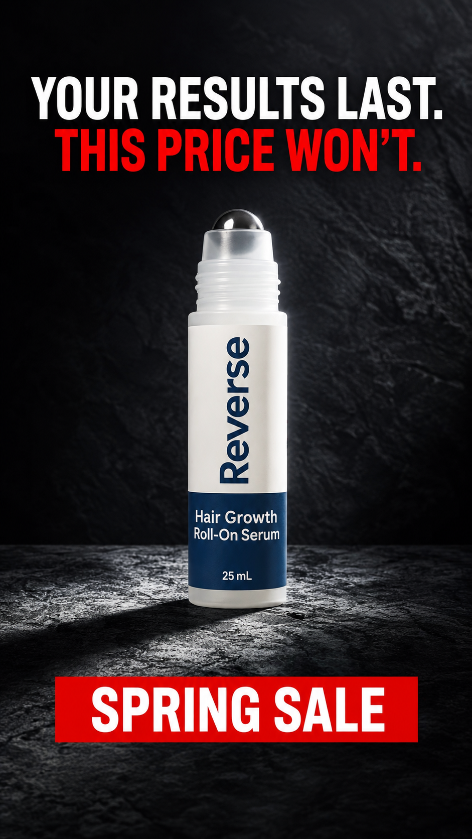 Reverse HairCo Facebook ad