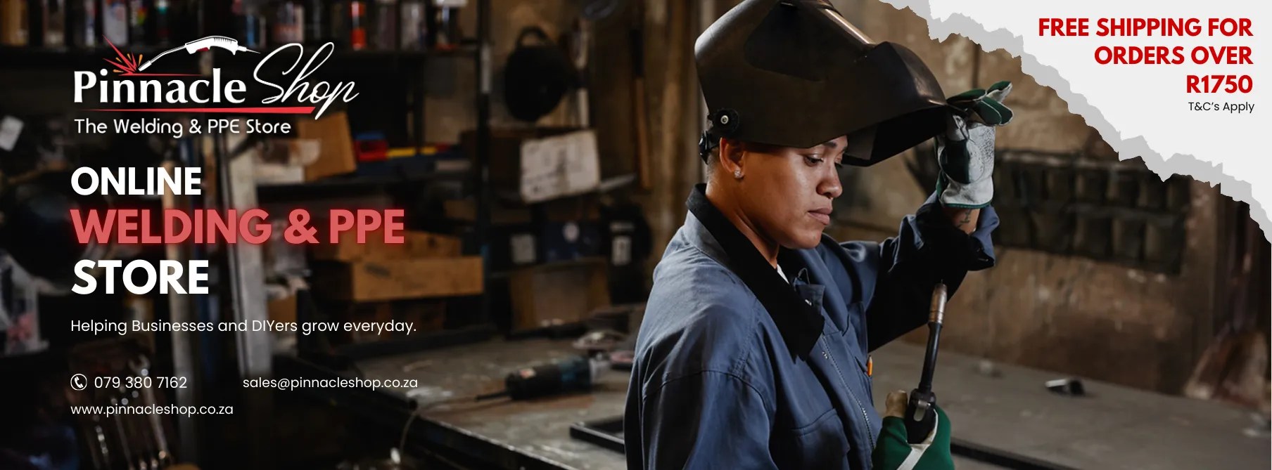 Pinnacle Shop Facebook ad: PinnalceShop - The Pinnacle Welding and PPE E-commerce…
