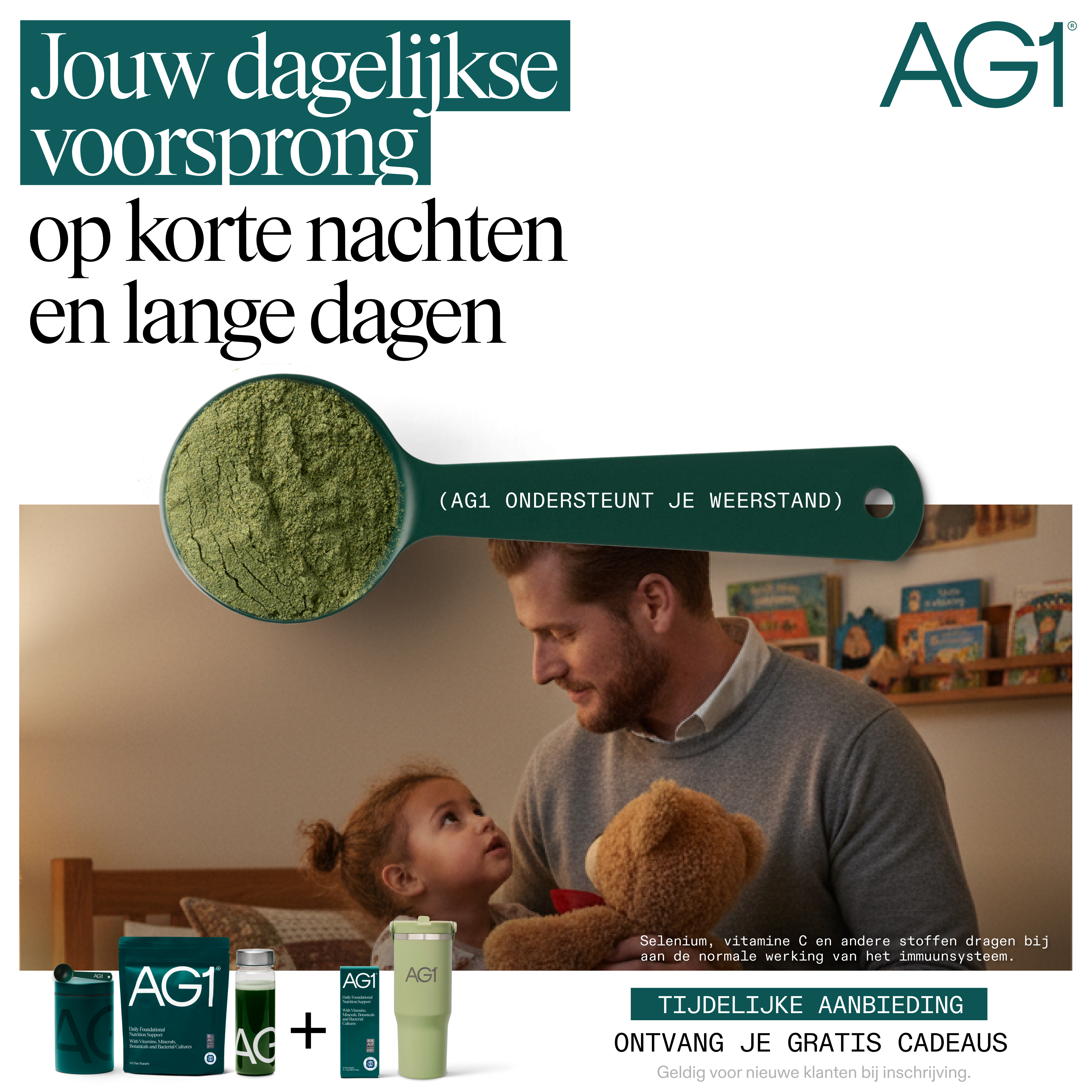 AG1 by Athletic Greens Facebook ad