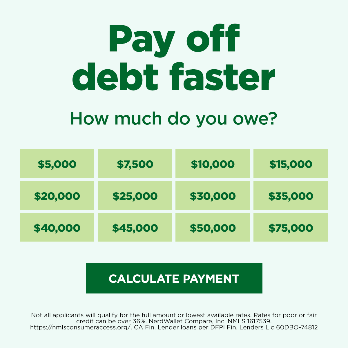 Middle Class Savings Facebook ad