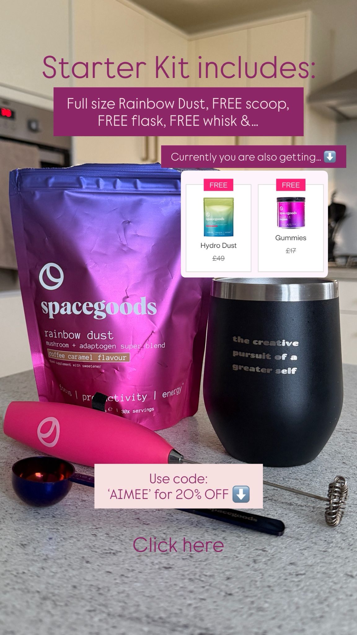 Spacegoods Facebook ad