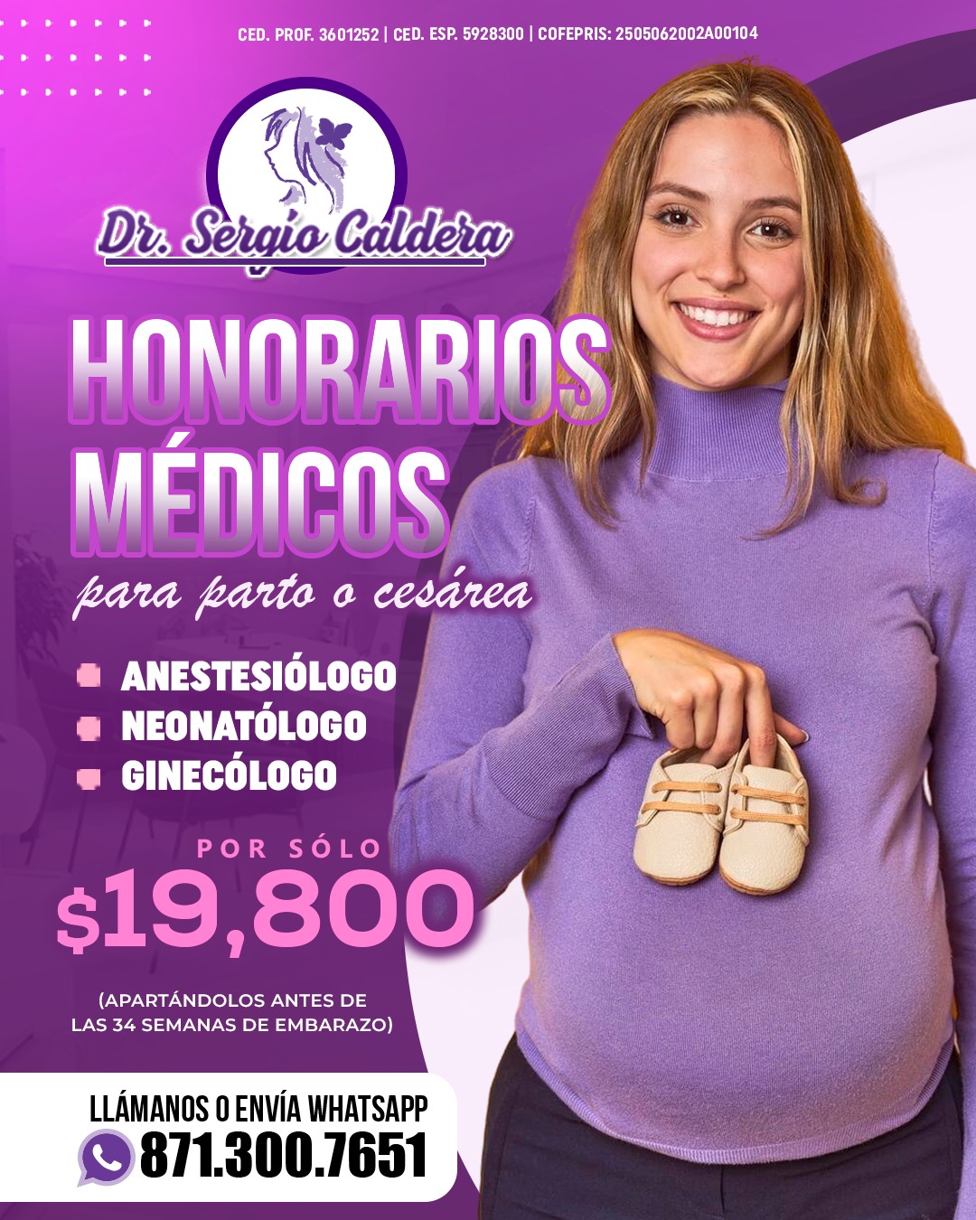 Ginecología Integral  y Obstetricia Moderna Facebook ad