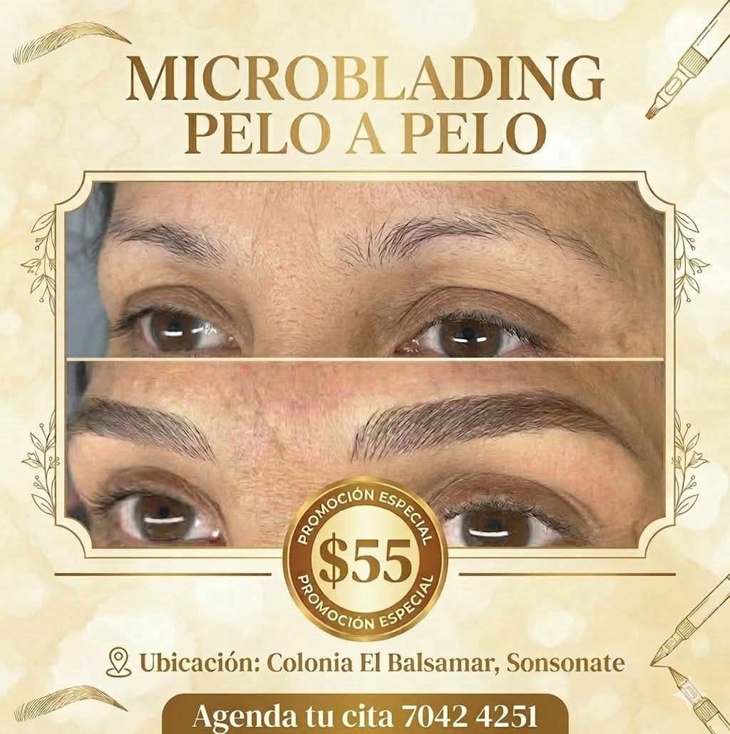 Sofy Herrera Salón Facebook ad: Citas 7042 4251 Microblanding pelo a pelo en…