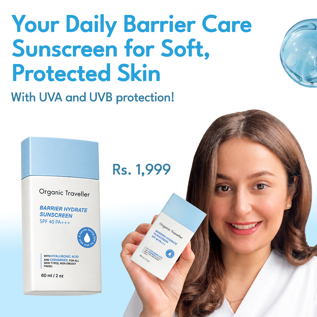 Organic Traveller - Skincare Facebook ad