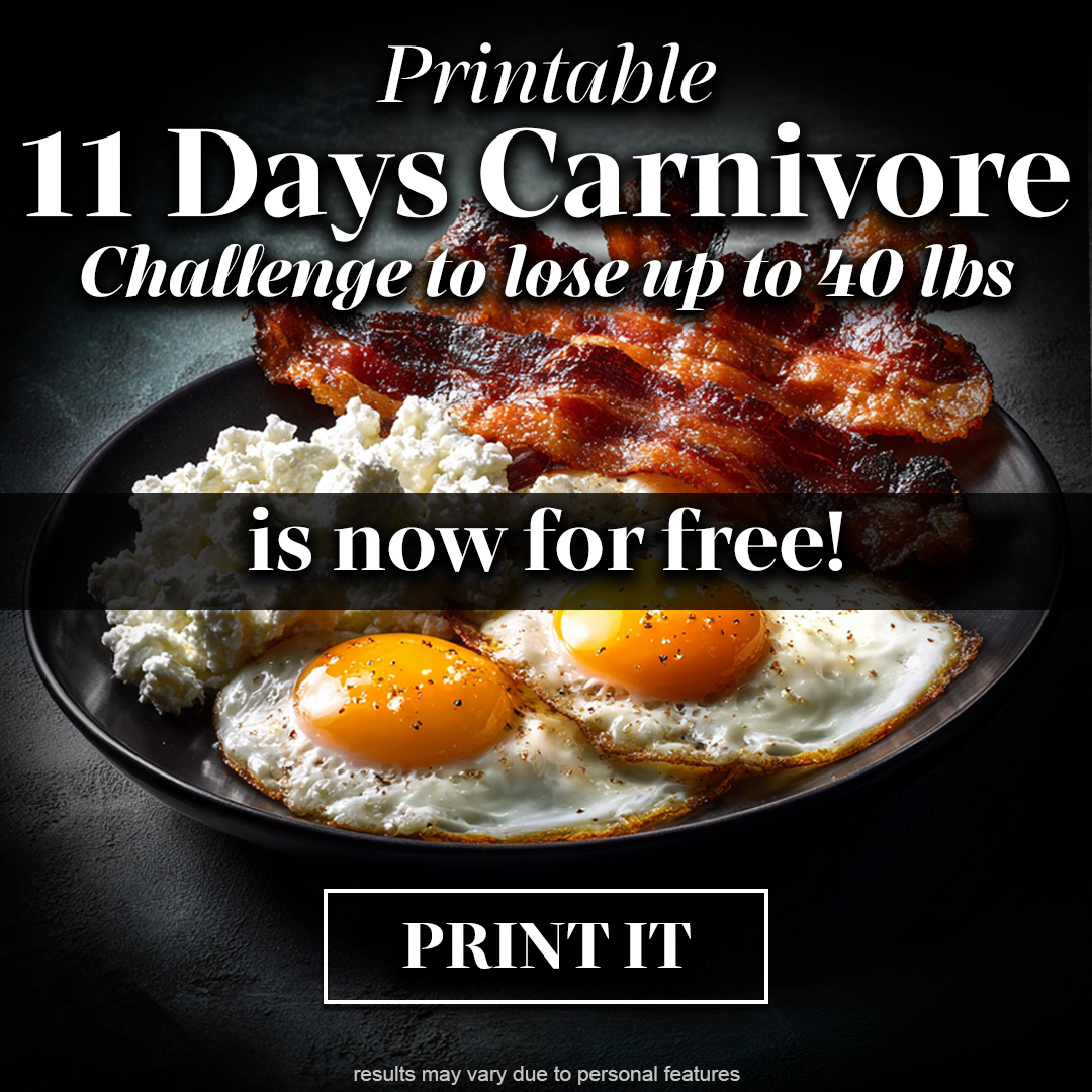 Carnivore Diet for Weight loss Facebook ad: It Only Takes 2 Weeks to Make a Difference