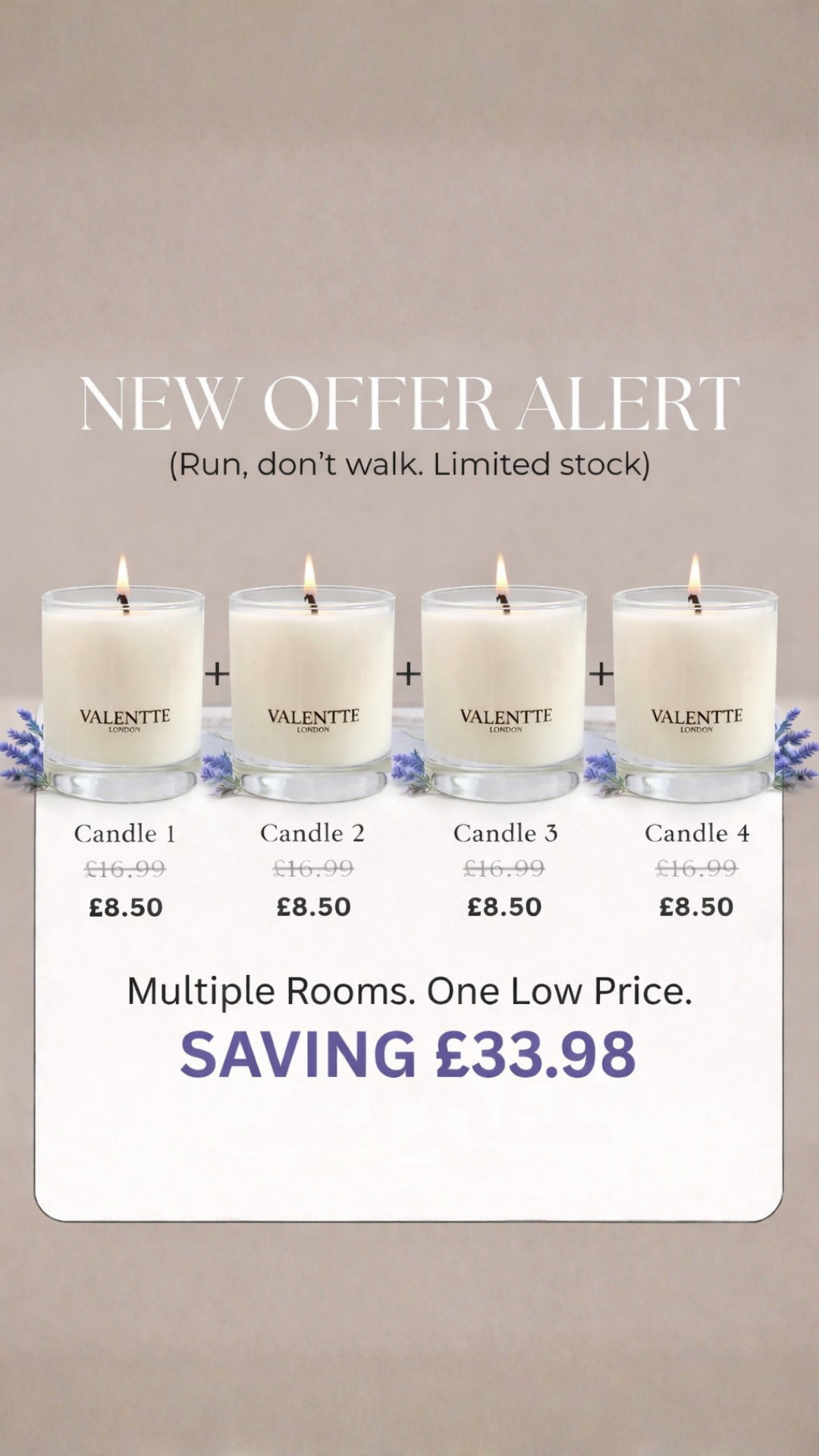Valentte Facebook ad