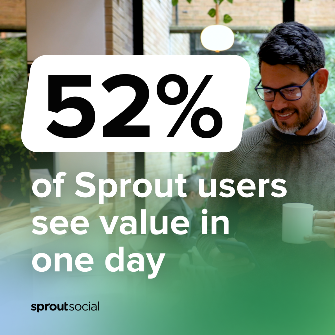 Sprout Social Facebook ad