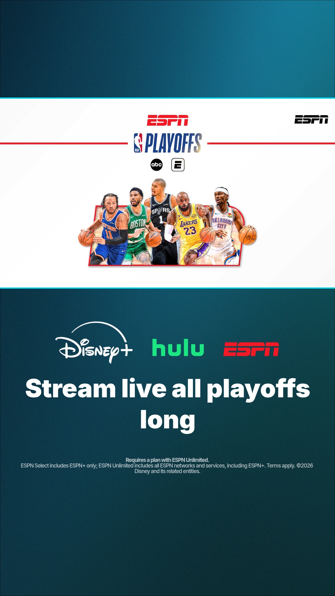 ESPN Facebook ad