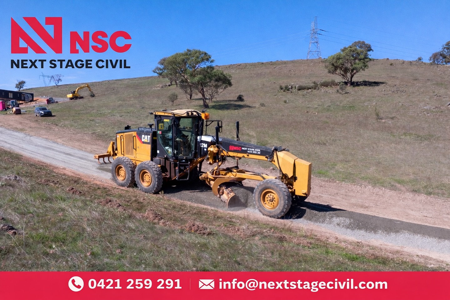 Next Stage Civil Facebook ad: Family owned and operated.