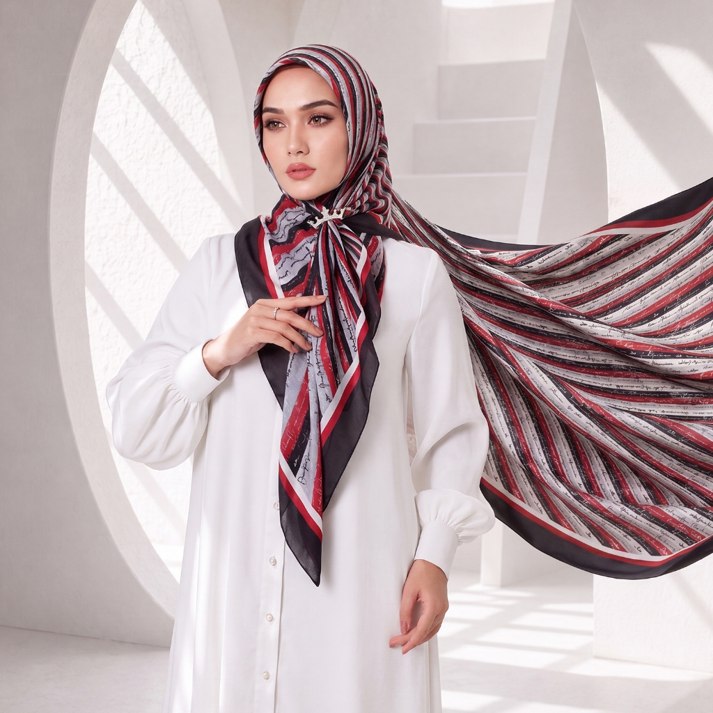 Mandjha Hijab Ivan Gunawan Facebook ad: Nggak perlu ribet untuk tampil cantik & tetap…