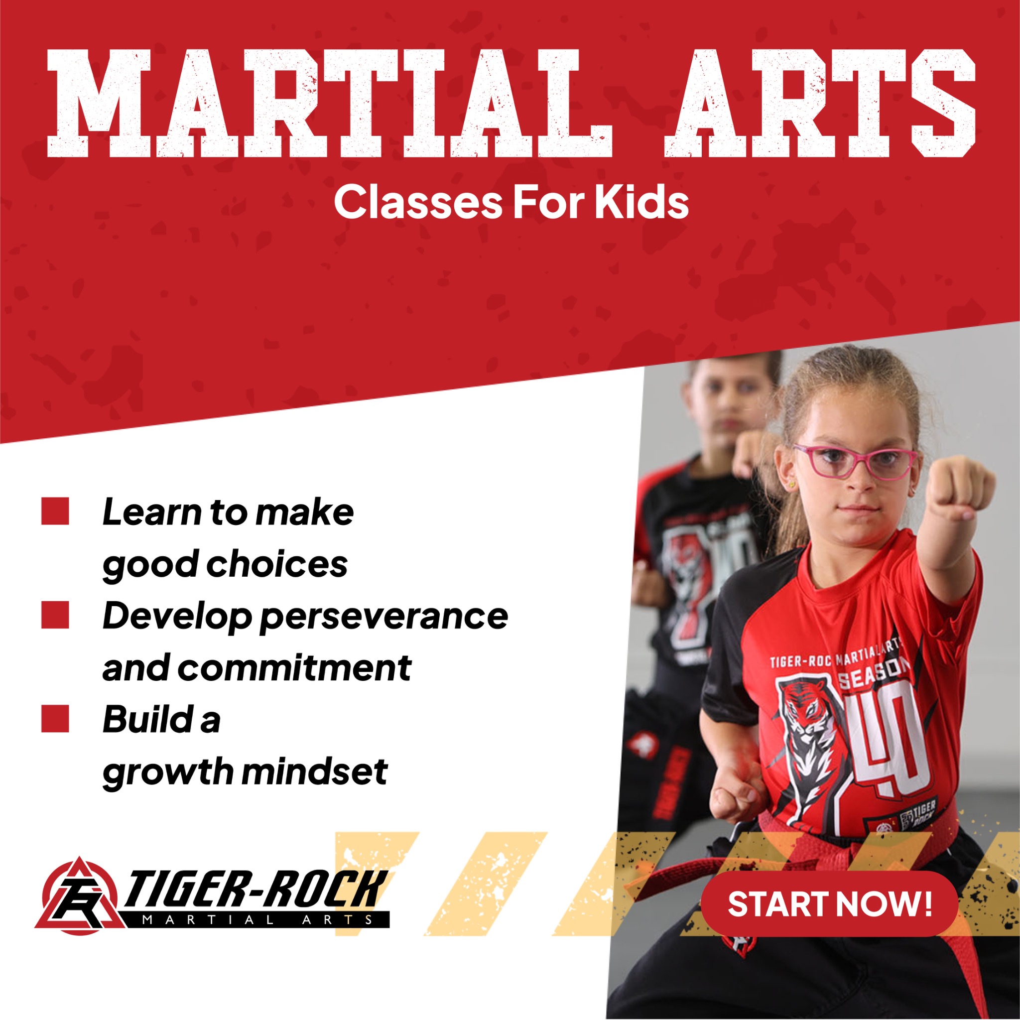 Tiger Rock Martial Arts of Frisco Facebook ad