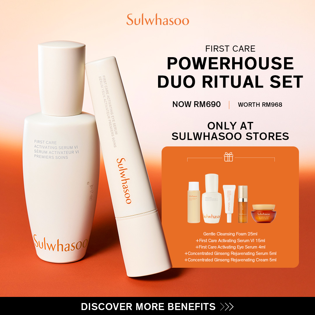 Sulwhasoo Facebook ad: Meet the Preventative Powerhouse Duo