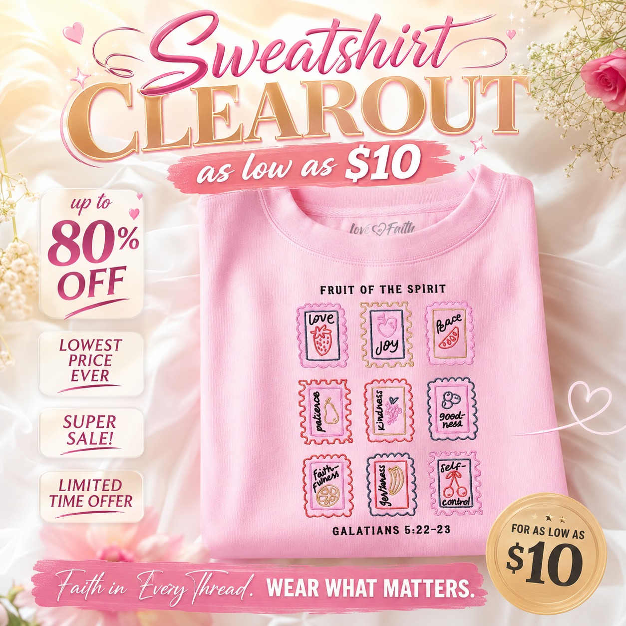 Love in Faith Facebook ad