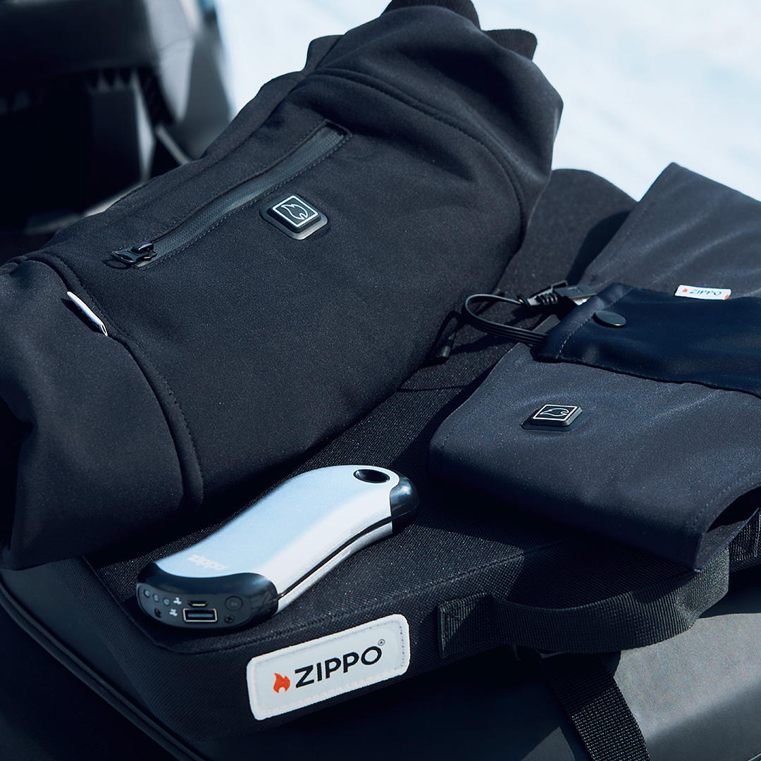 Zippo Facebook ad: NEW Heated Wrap and Heated Pouch