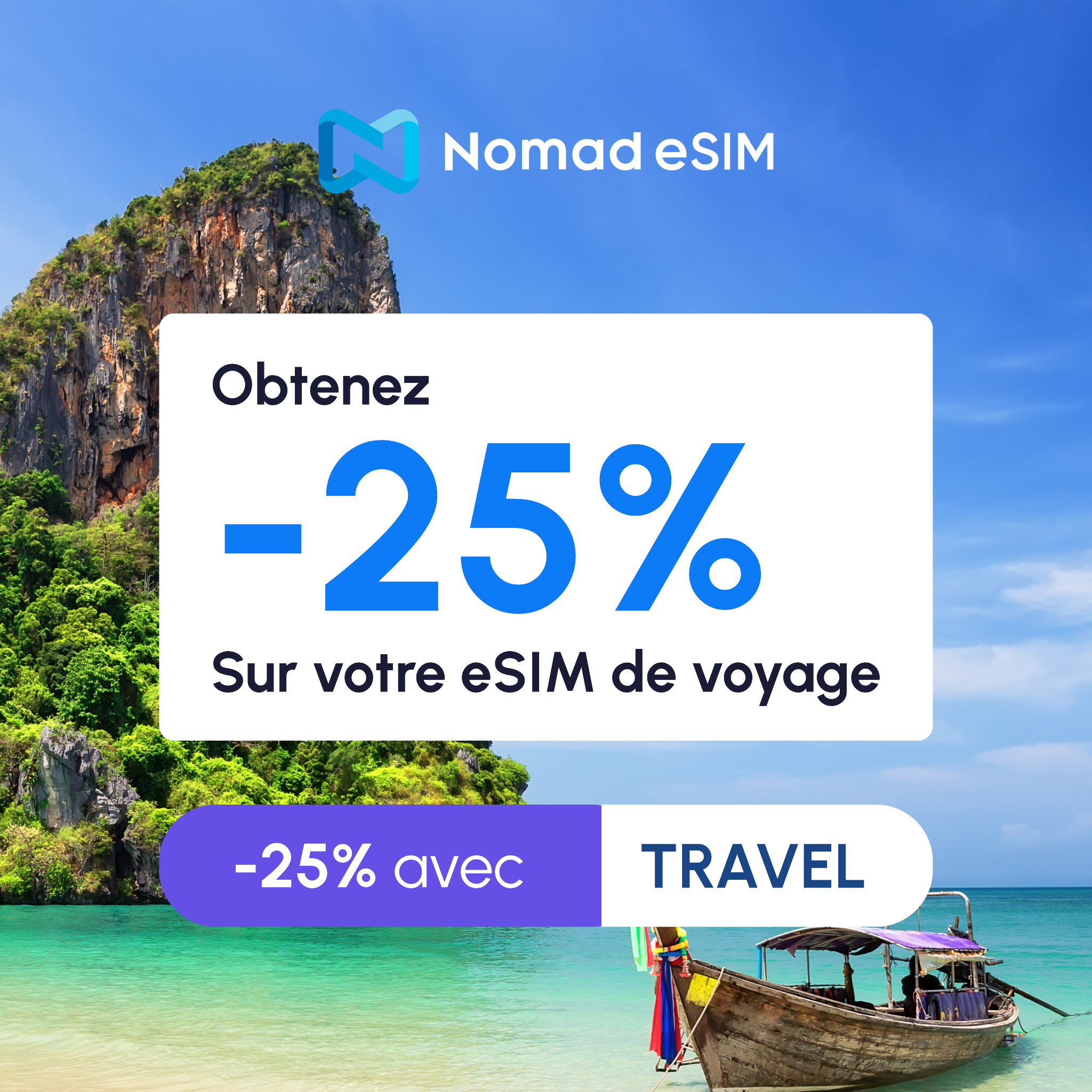 Nomad Esim Facebook ad