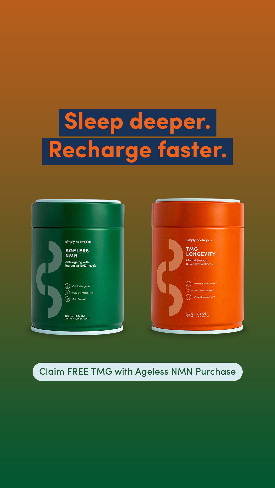 Simply Nootropics Facebook ad