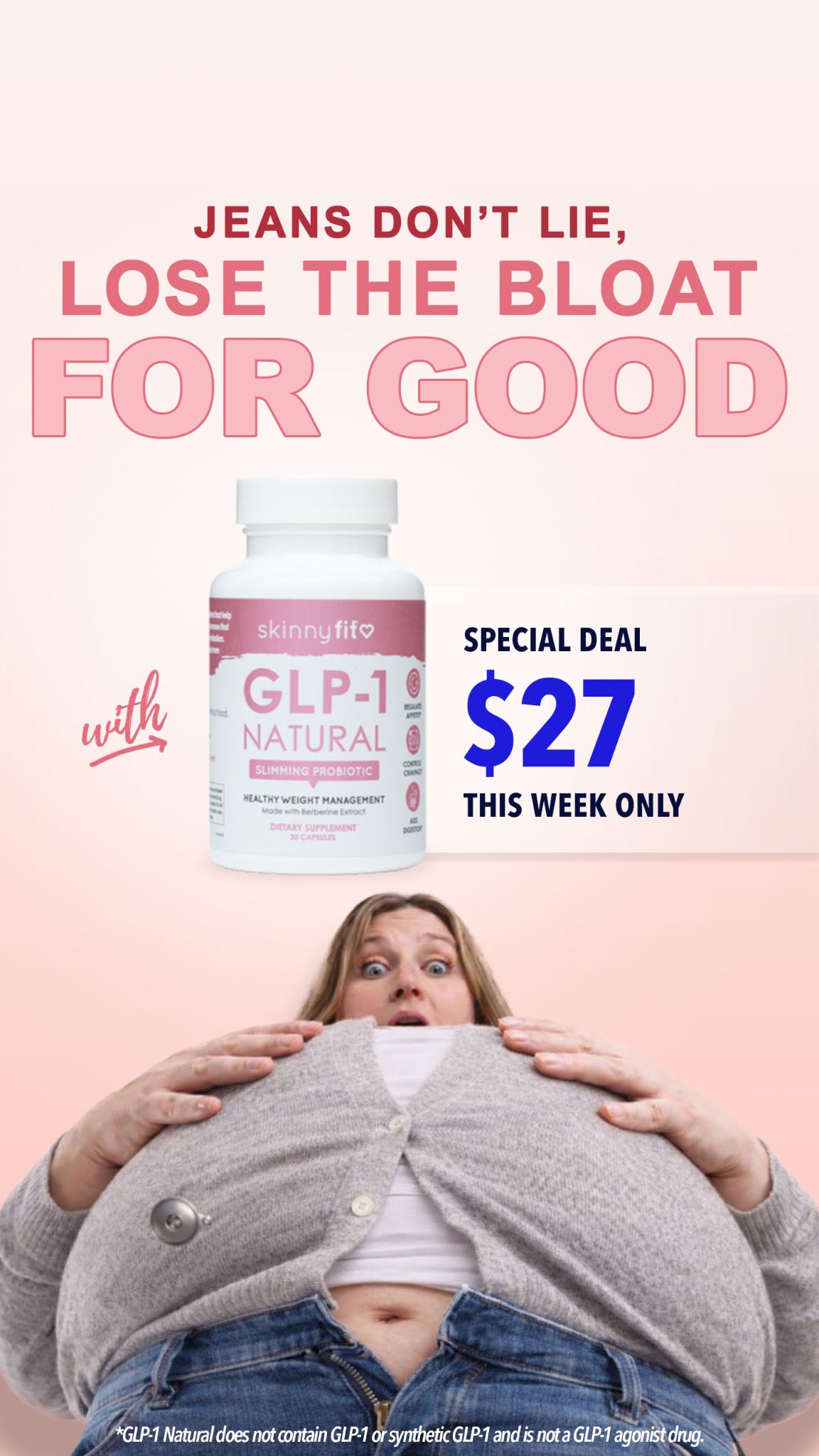 SkinnyFit Facebook ad
