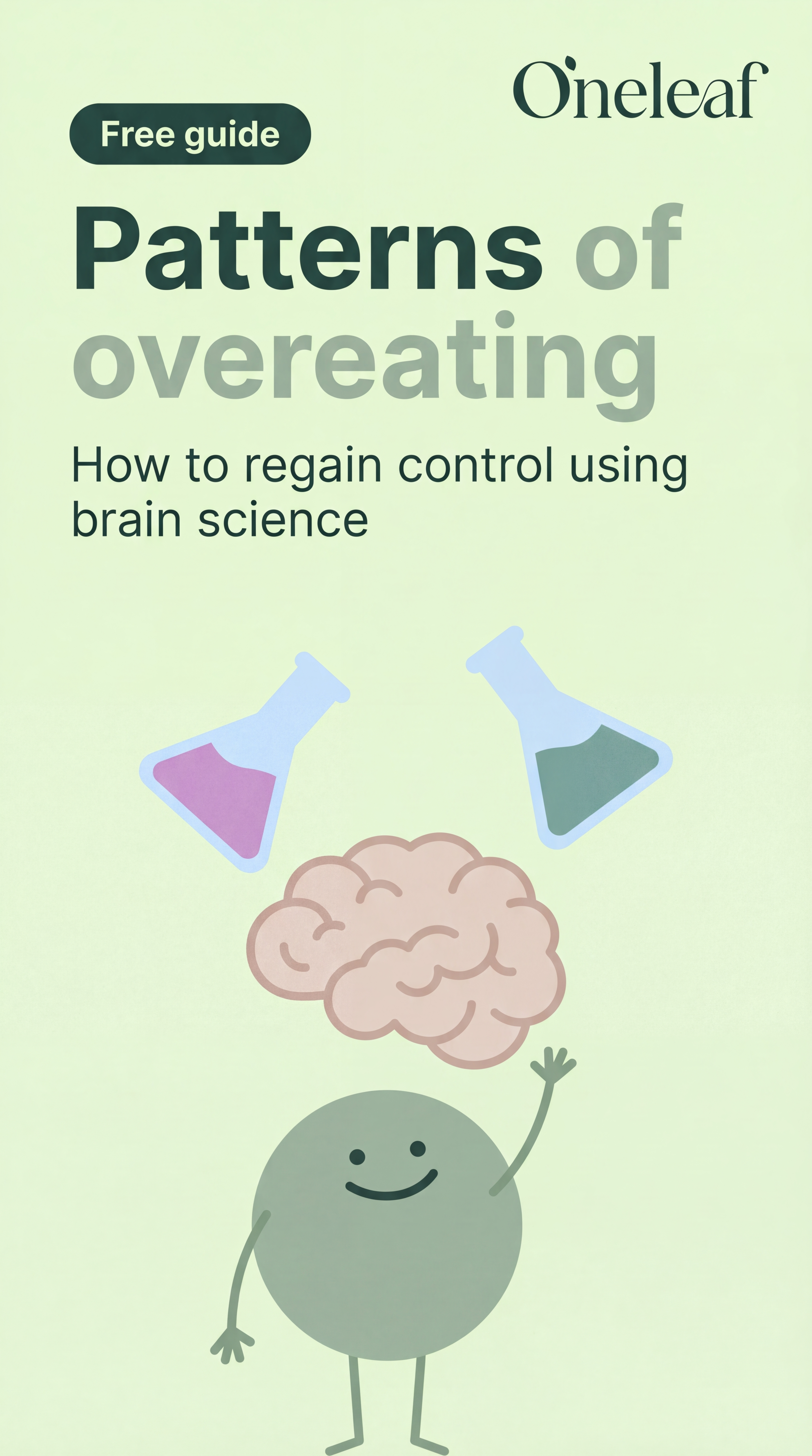 Oneleaf Facebook ad: Break the Overeating Cycle