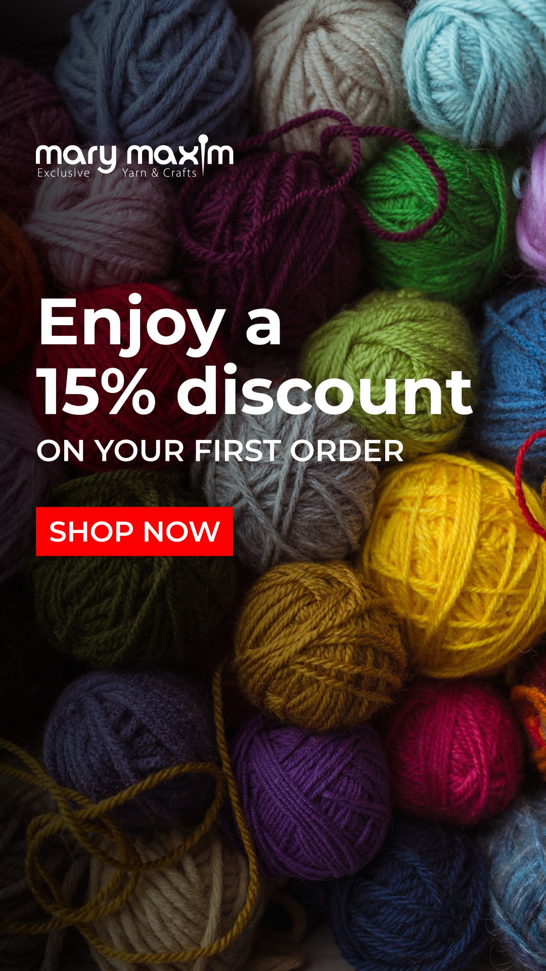 Mary Maxim Canada Facebook ad