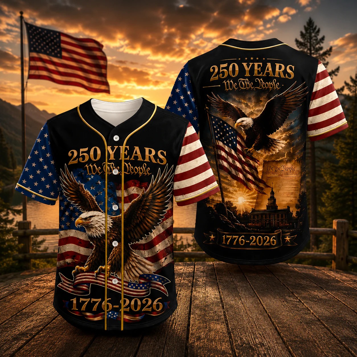 Stars & Stripes 250 Facebook ad