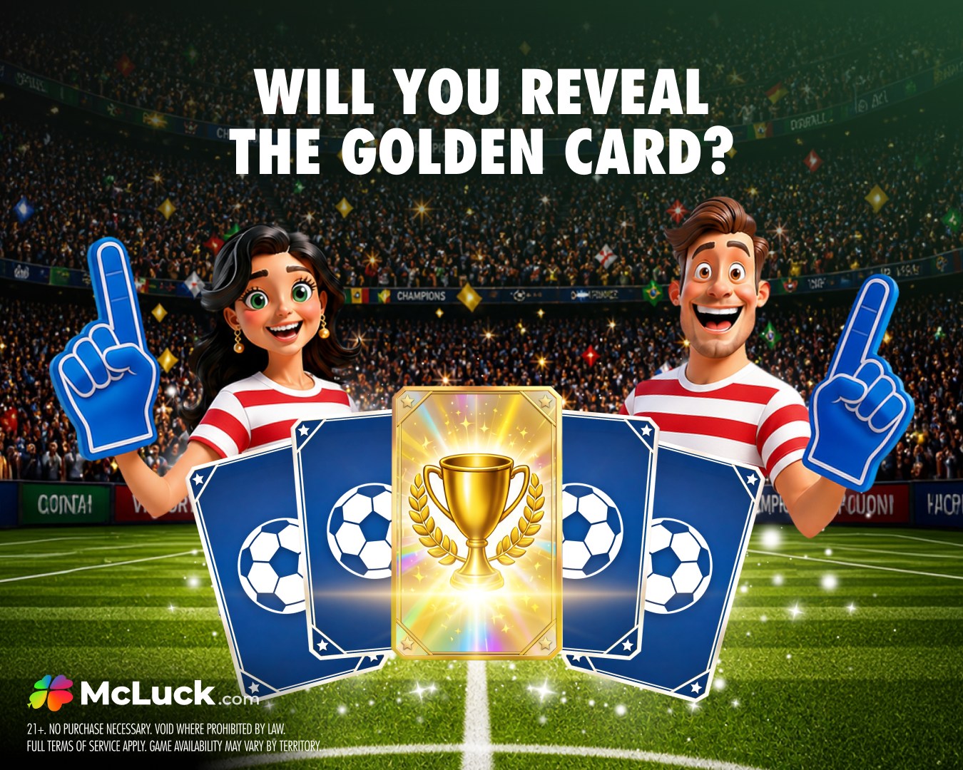 McLuck.com Facebook ad