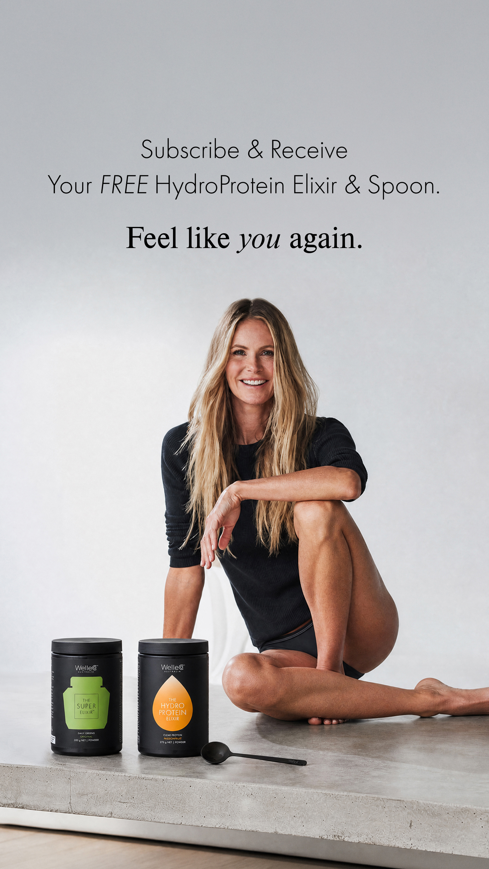 WelleCo Facebook ad