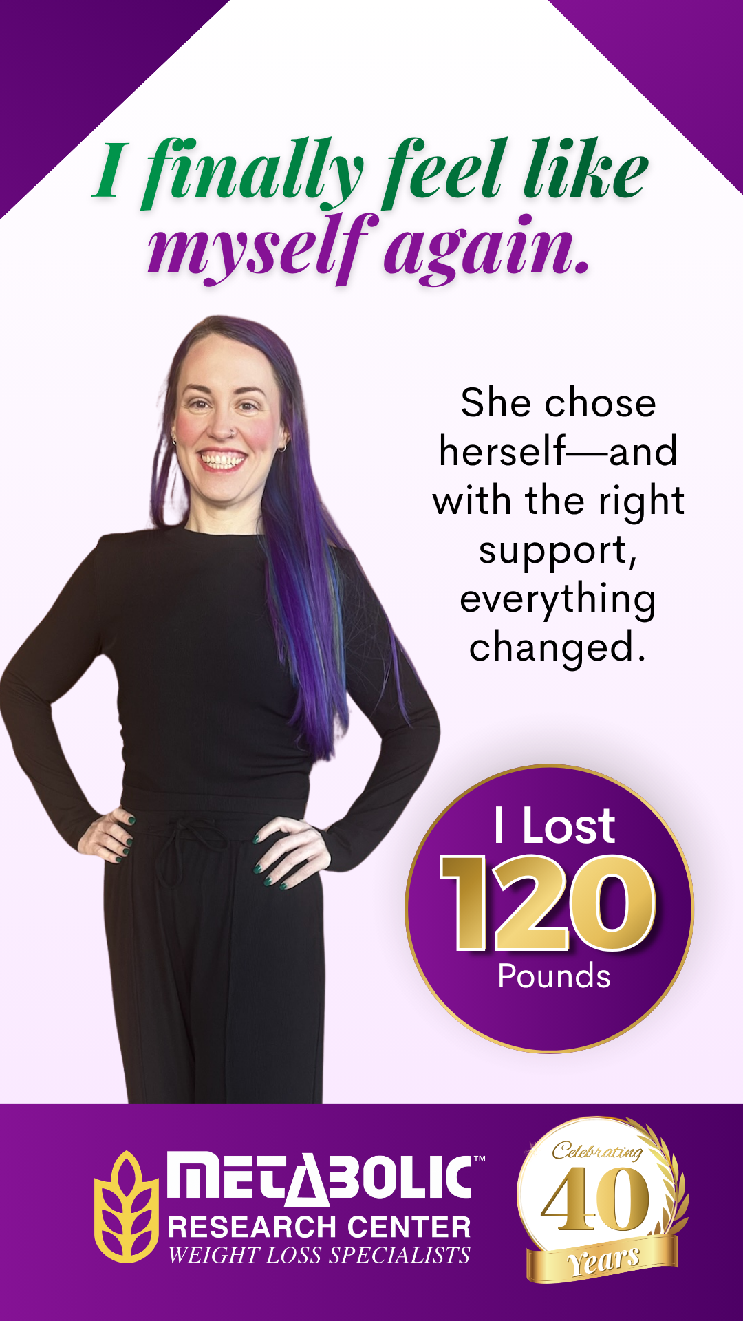 Metabolic Research Center Facebook ad