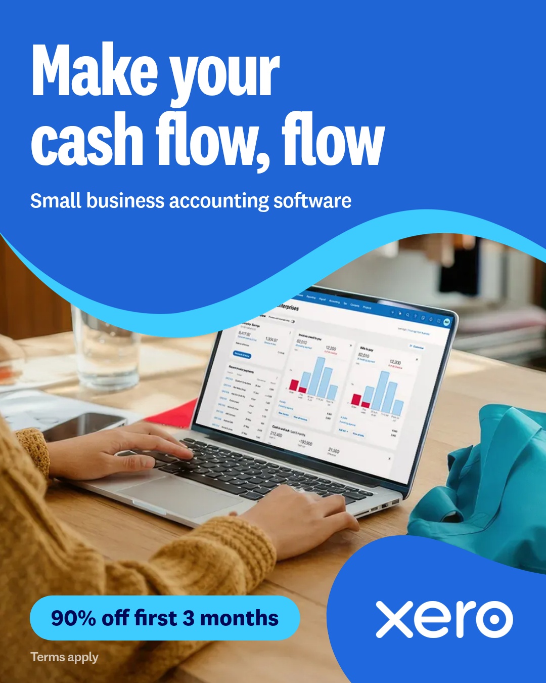 Xero Facebook ad
