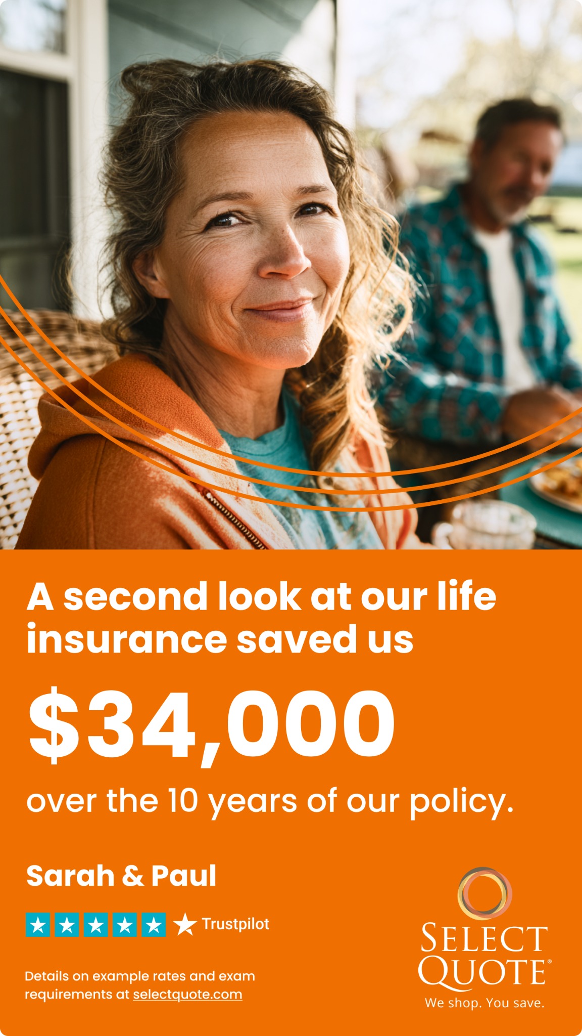 SelectQuote Insurance Services Facebook ad