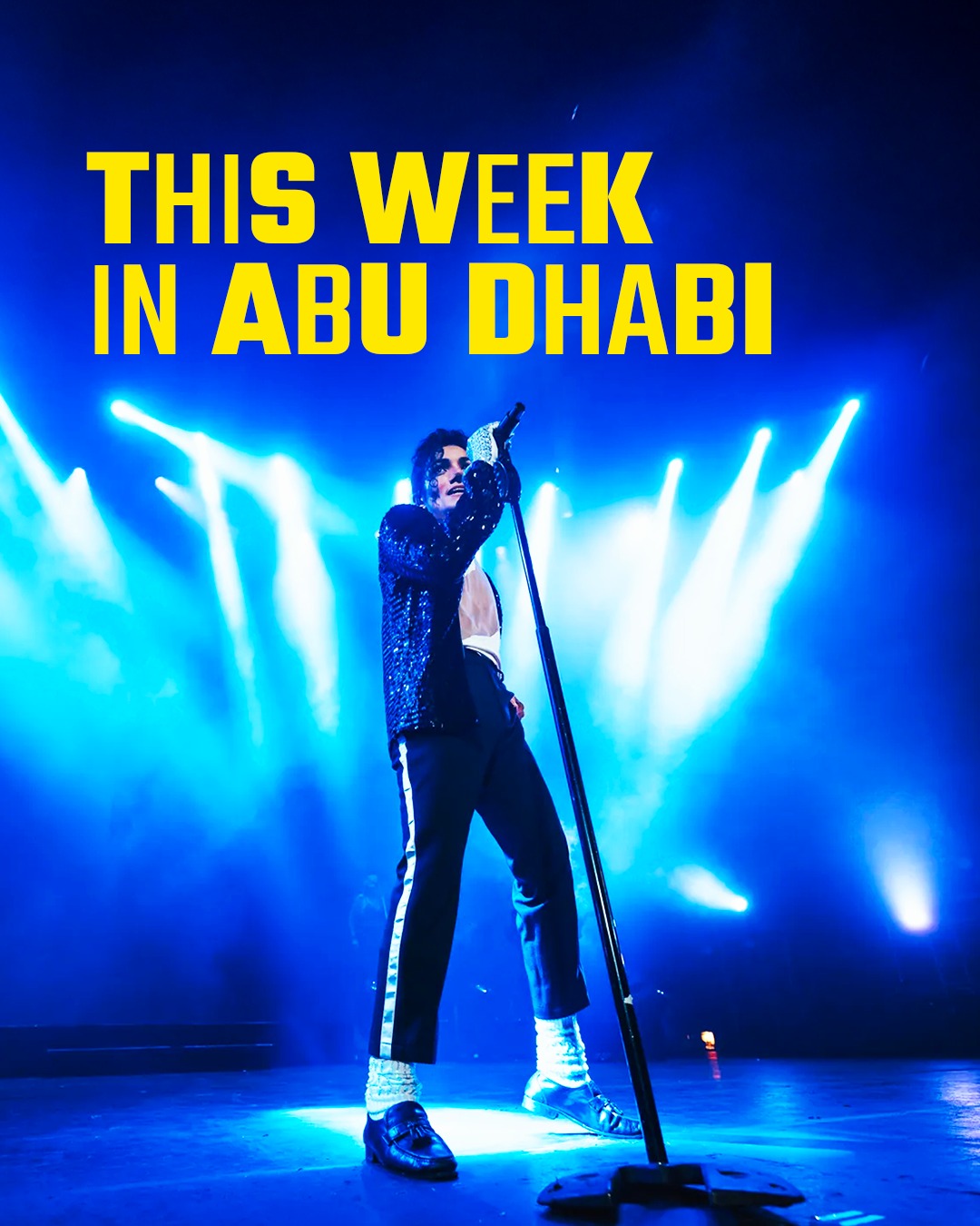 Abu Dhabi Calendar Facebook ad: Your week starts here