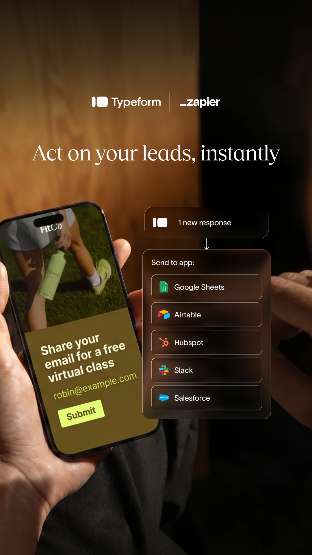 Typeform Facebook ad