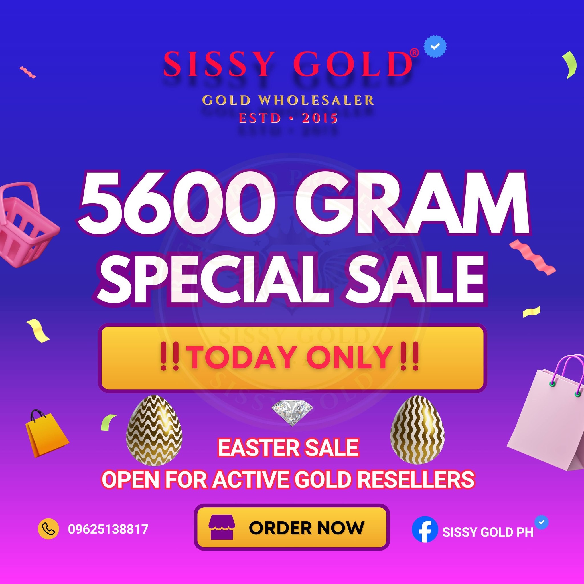 SISSY Gold PH Facebook ad