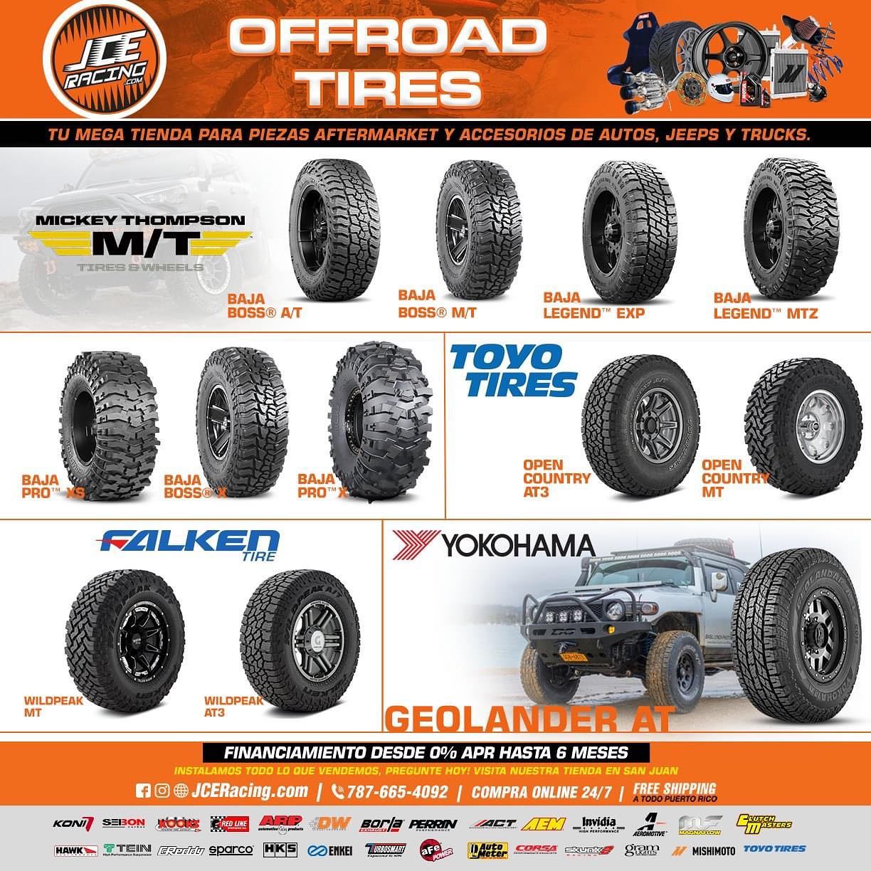 JCERacing.com Facebook ad